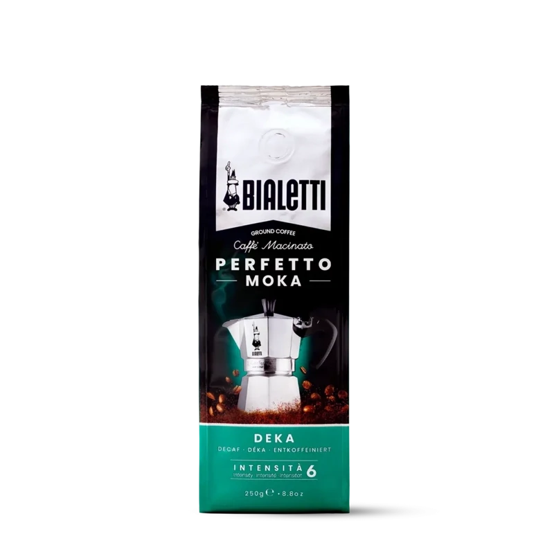 Caffè macinato Perfetto Moka Bialetti decaffeinato 250gr