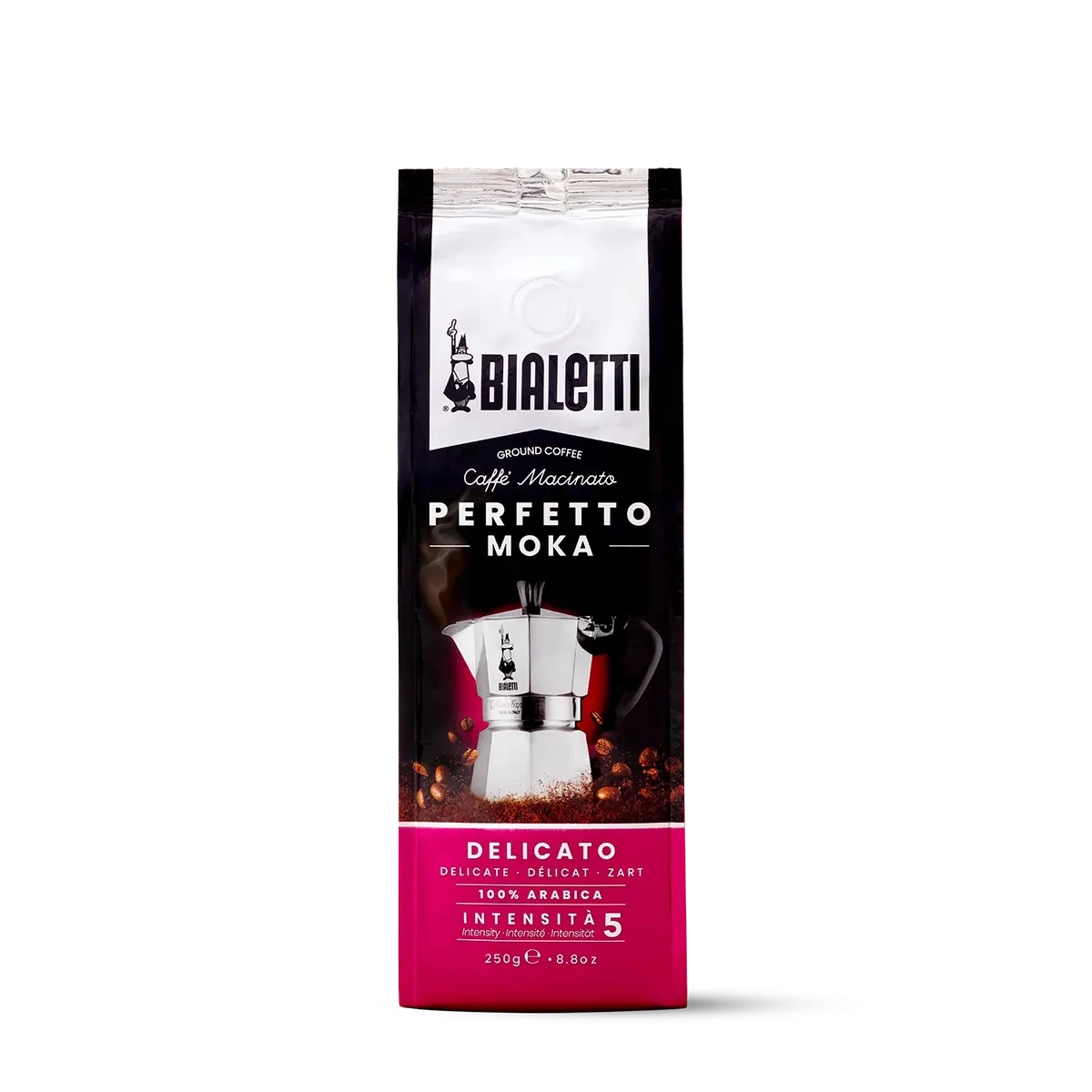 Caffè macinato Perfetto Moka Bialetti Delicato 250gr