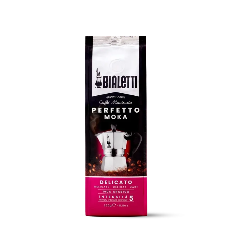 Caffè macinato Perfetto Moka Bialetti Delicato 250gr