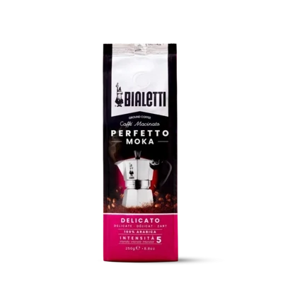 Caffè macinato Perfetto Moka Bialetti Delicato 250gr