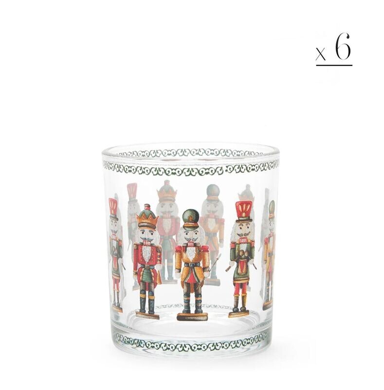 Set 6 bicchieri Christmas Carol Set 6 bicchieri Christmas Carol