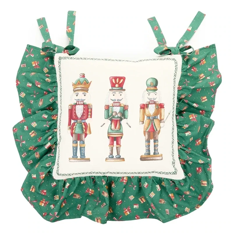 Cuscino sedia Christmas Carol Cuscino sedia Christmas Carol