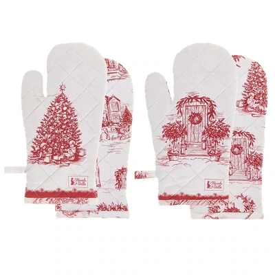 Guantone Toile de Noel