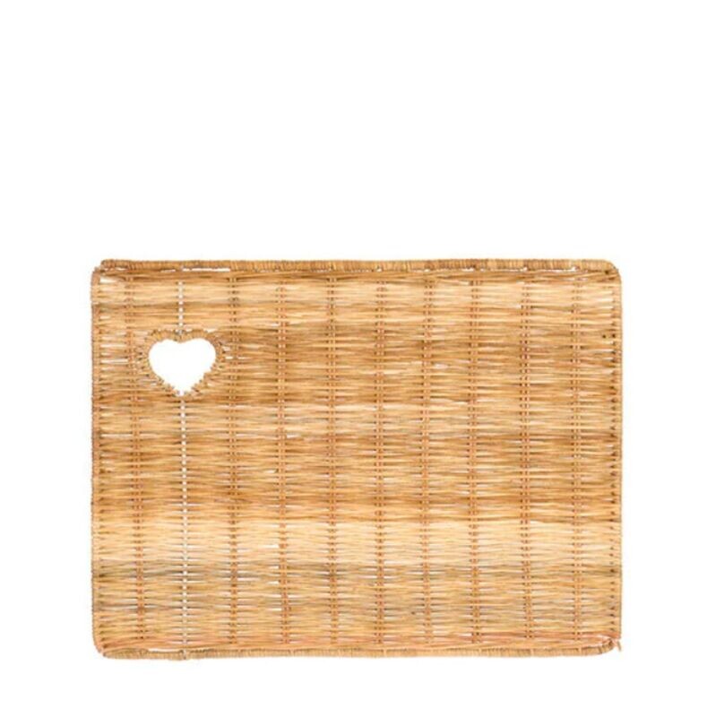 Tovaglietta vimini cuore
