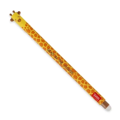 Penna cancellabile giraffa