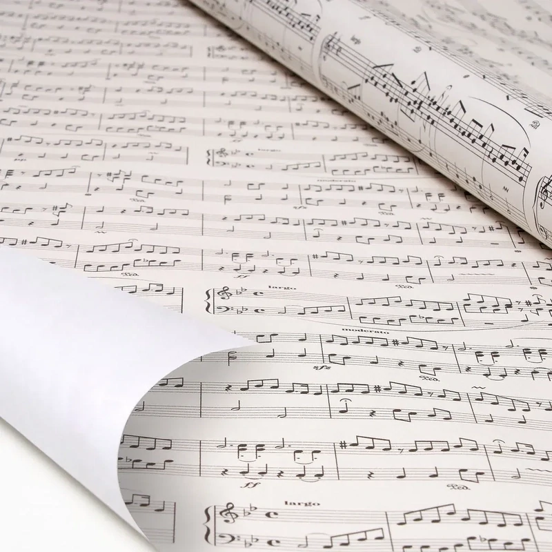 Carta regalo note musicali