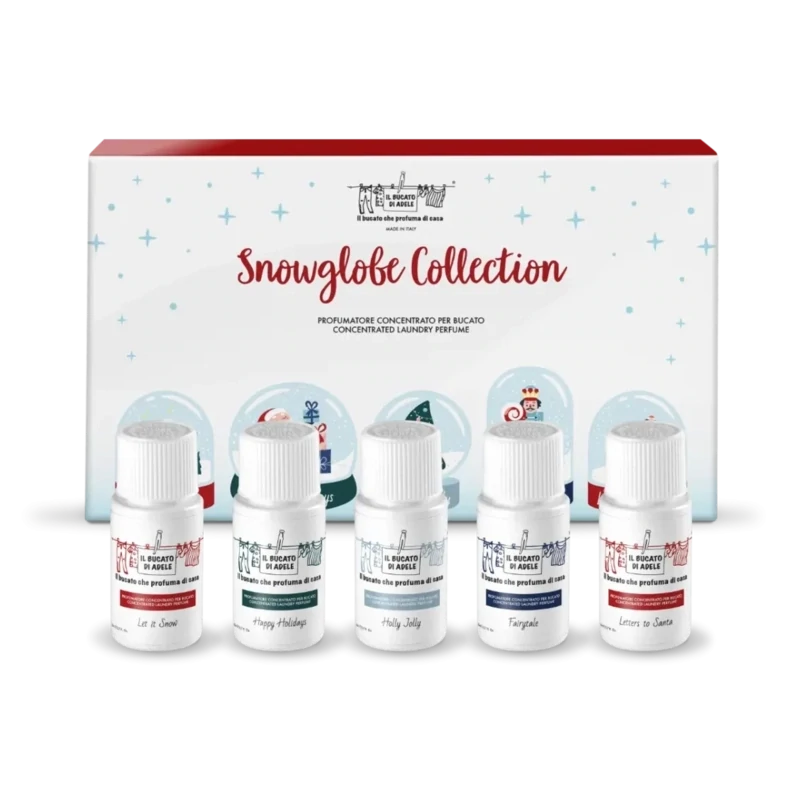 Cofanetto essenze Il Bucato di Adele Snowglobe 5x20ml