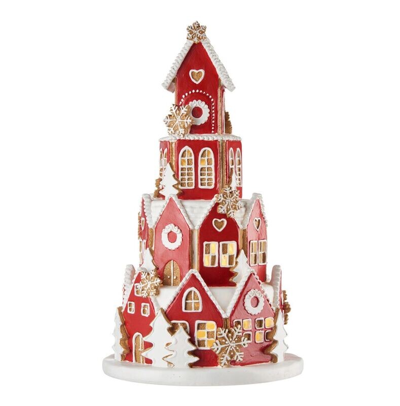 Villaggio Gingerbread con led Villaggio Gingerbread con led