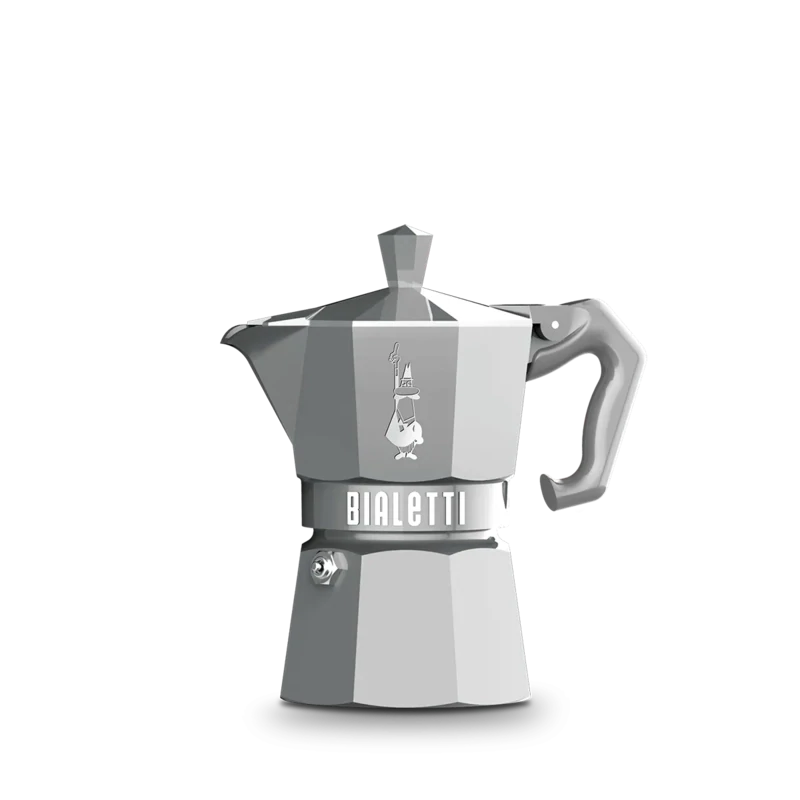Moka Exclusive Silver 3 tazze