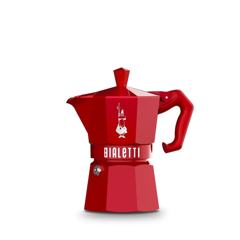 Moka Exclusive Red 3 tazze