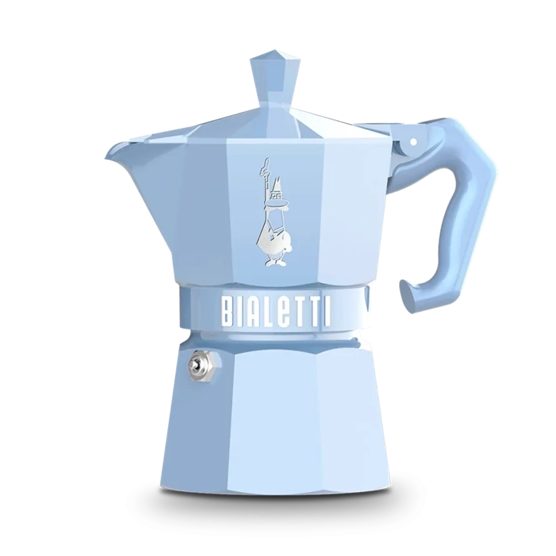 Moka Exclusive Light Blue 6 tazze