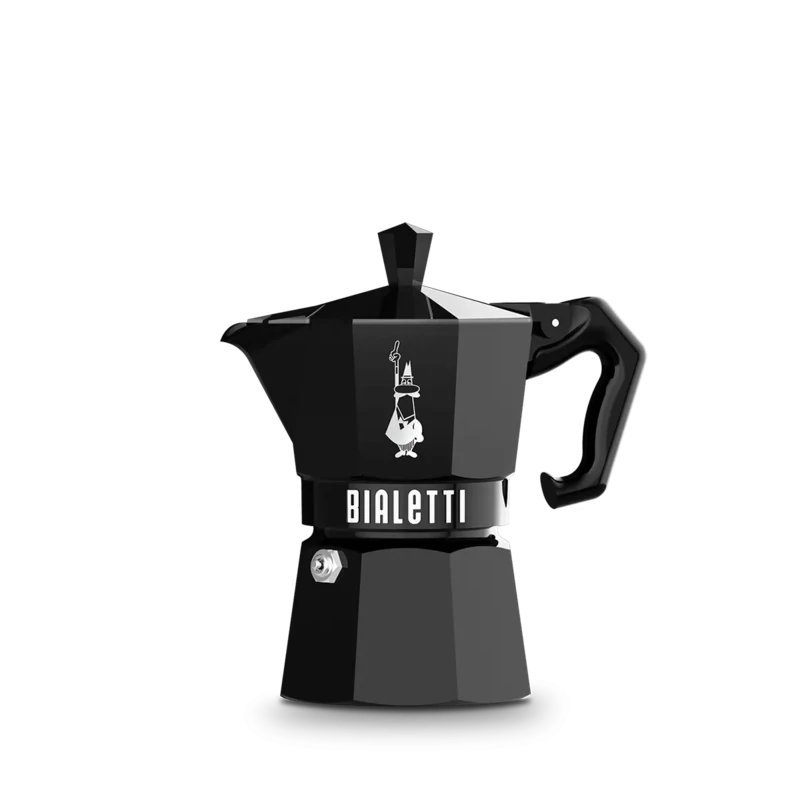 Moka Exclusive Black 3 tazze