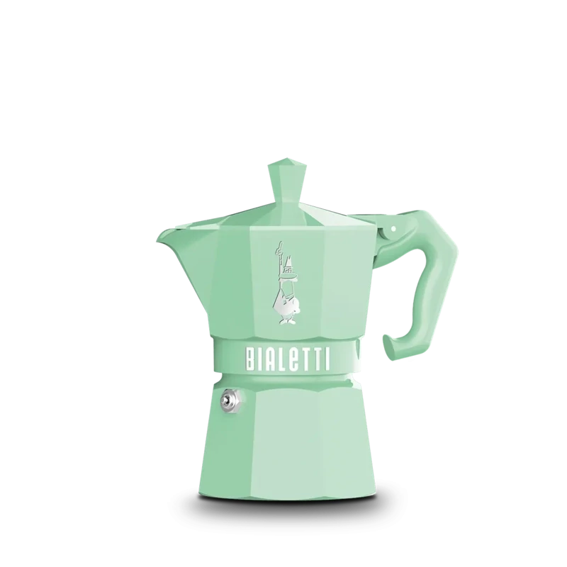 Moka Exclusive Green 3 tazze