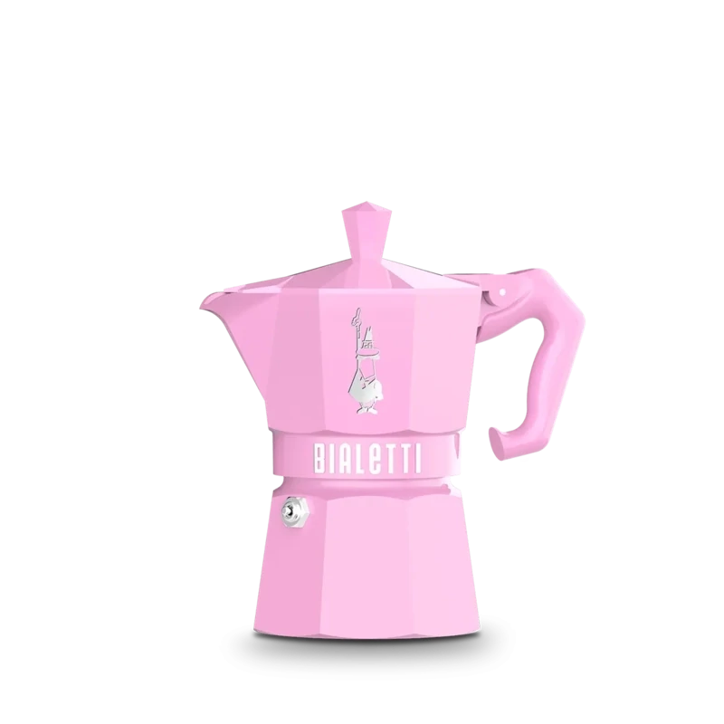 Moka Exclusive Pink 3 tazze