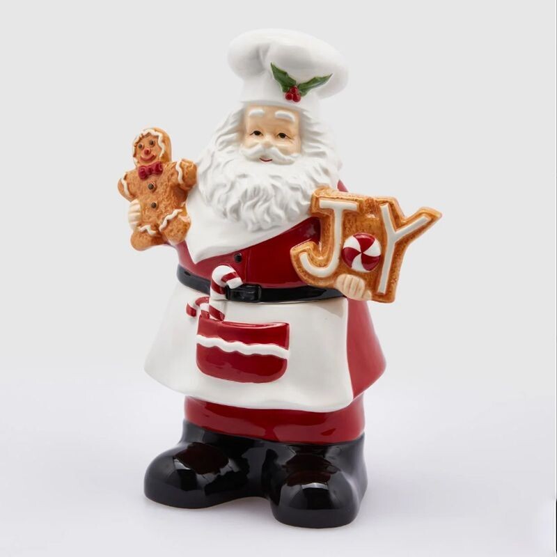 Contenitore cuoco Babbo Natale Contenitore cuoco Babbo Natale