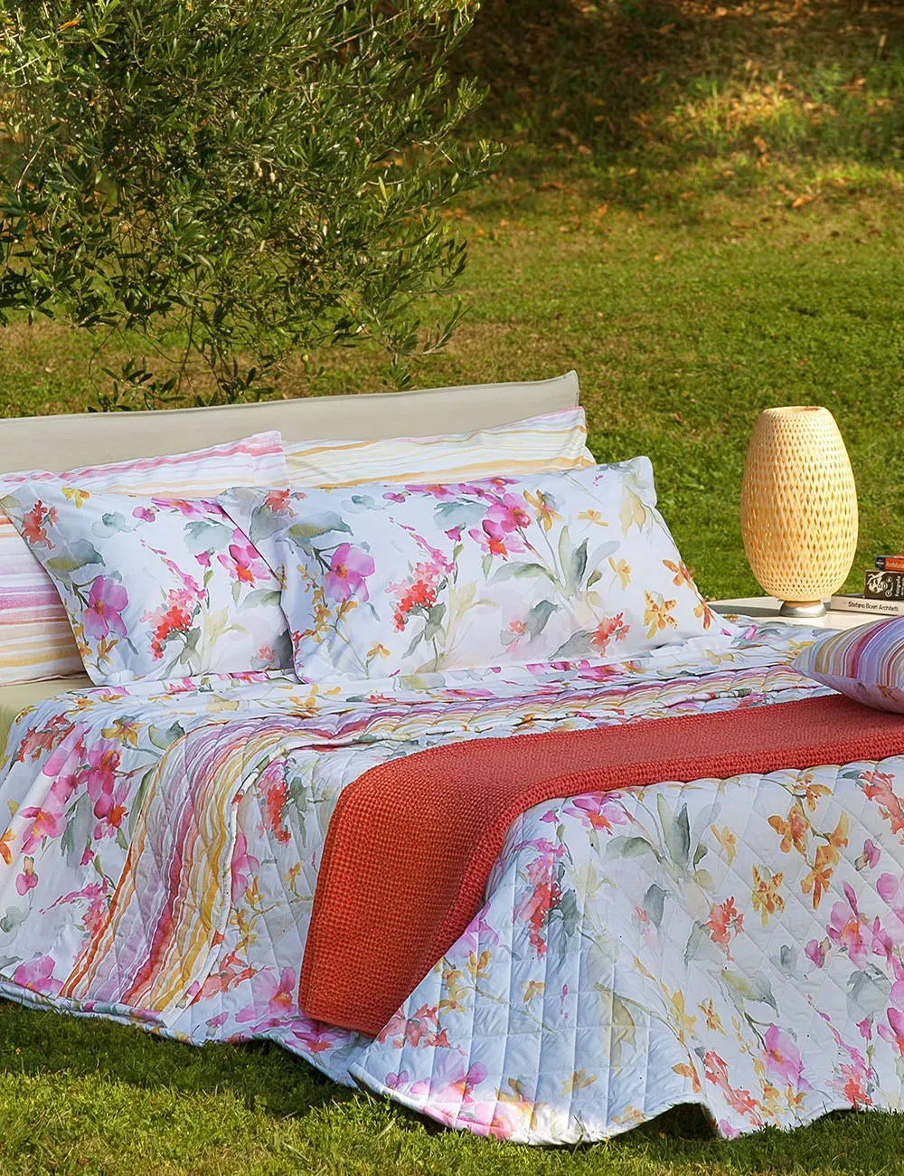 Completo copripiumino matrimoniale Frida