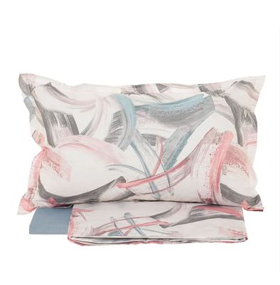 Completo letto matrimoniale Radici Astratto Melograno Completo letto matrimoniale Radici Astratto Melograno