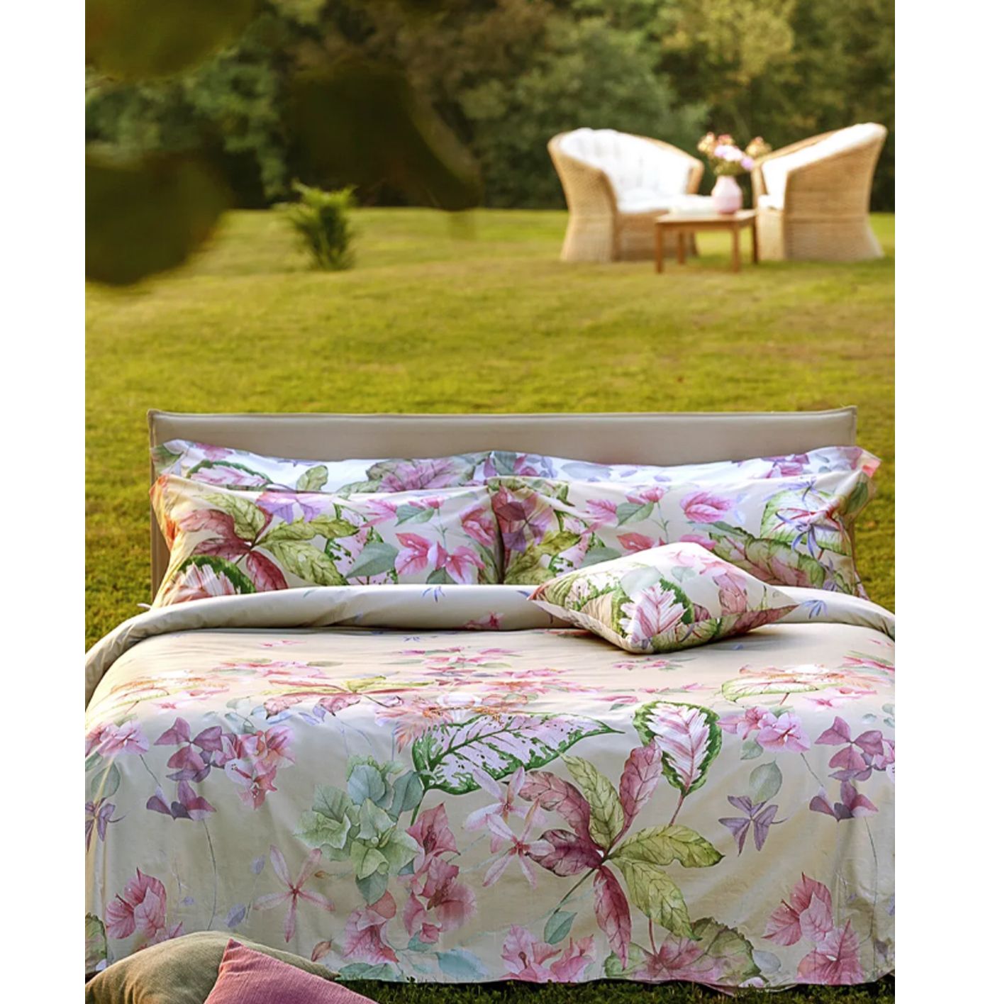 Completo copripiumino matrimoniale Sentosa