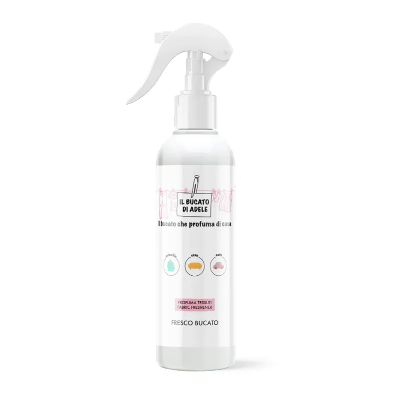 Spray tessuti Il bucato di Adele Fresco bucato