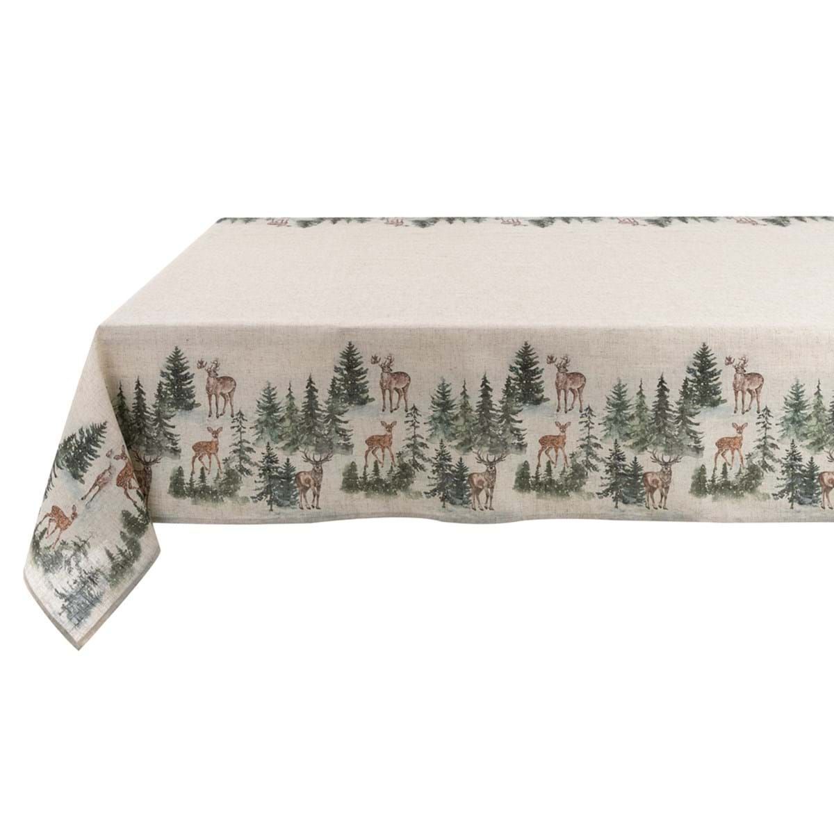 Tovaglia Baita verde 160x280cm