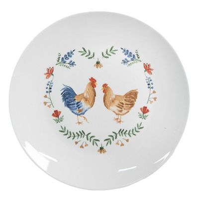 Piatto colazione Gallo e Gallina