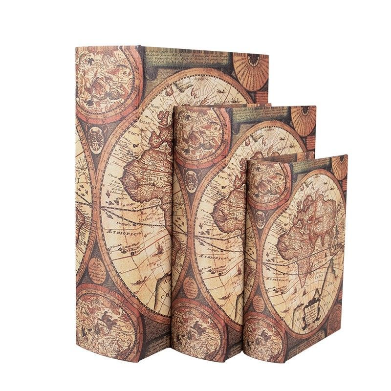 Set 3 contenitori libro