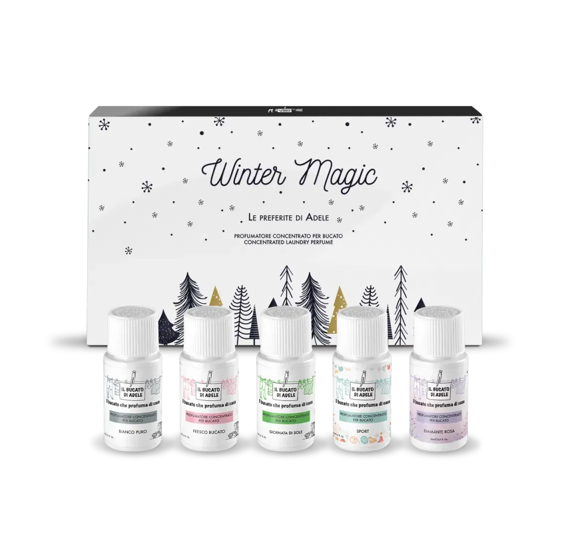Il Bucato di Adele cofanetto 5 essenze Le Preferite 20ml