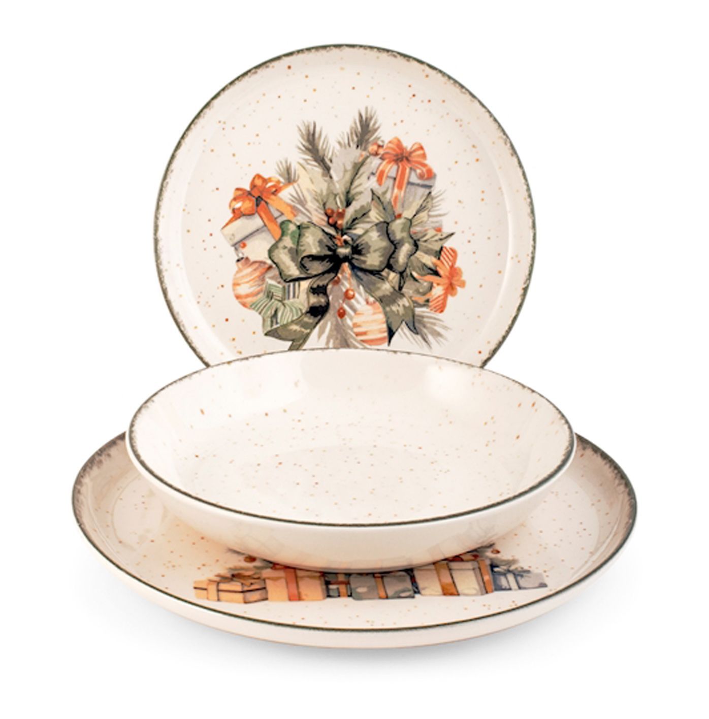 Servizio piatti 12 pezzi Winter Charm