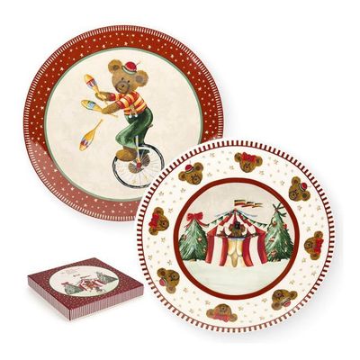 Set 2 piatti Bear wonderland