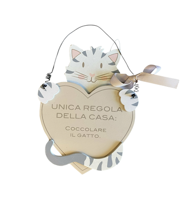 Targhetta Gatto
