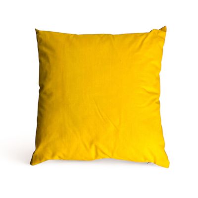 Cuscino bombato giallo