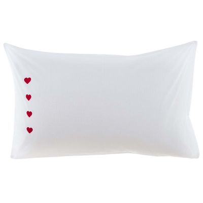 Federa cuscino Je t aime cuori