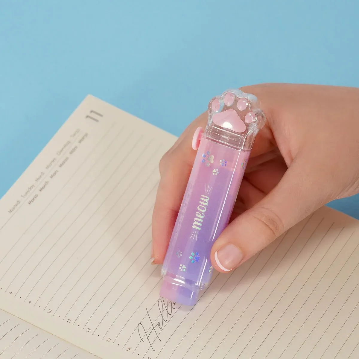 Gomma retrattile Meow