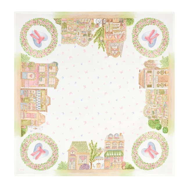 Tovaglia 120x120cm La vie en rose