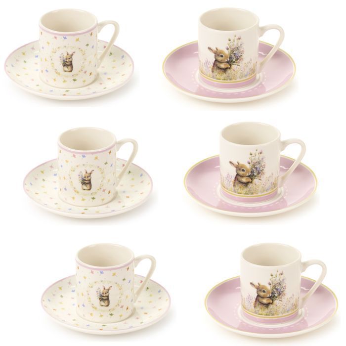 Set 6 tazzine Dorothy