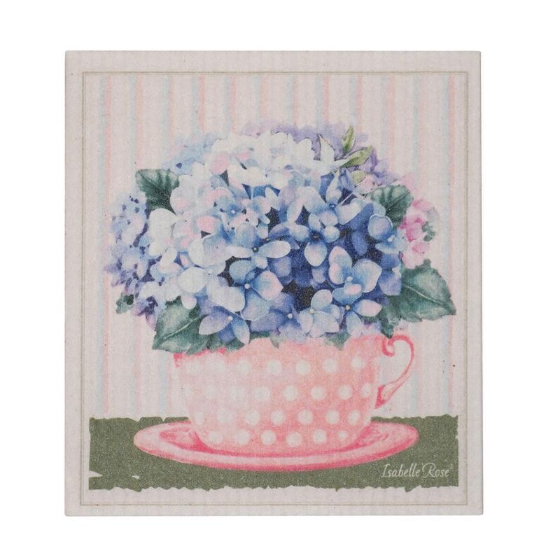 Panno spugna pulizia Cup of Flowers
