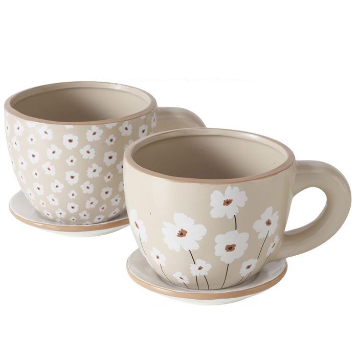 Coprivaso tazza margherite