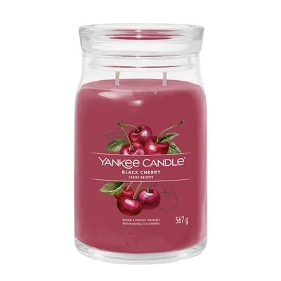 Yankee Candle Giara 567gr Black & cherry Yankee Candle Giara 567gr Black & cherry