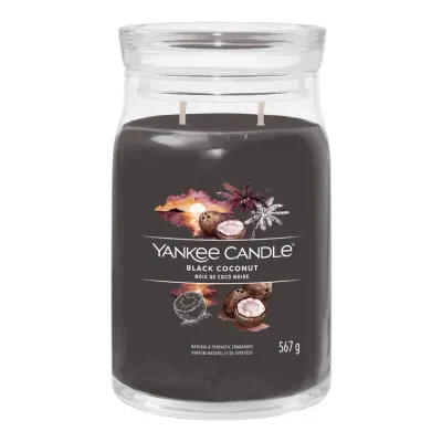 Yankee Candle Giara 567gr Black coconut Yankee Candle Giara 567gr Black coconut