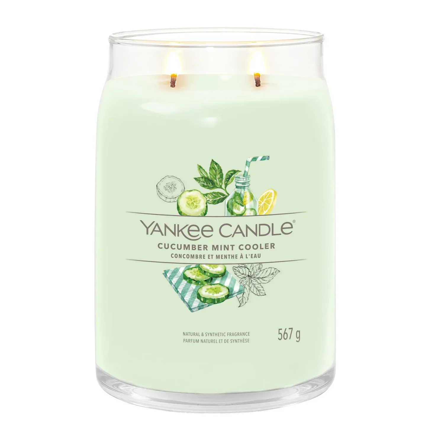 Yankee Candle Giara 567gr Cucumber Mint Cooler