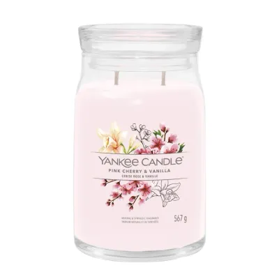 Yankee Candle Giara 567gr Pink cherry & Vanilla Yankee Candle Giara 567gr Pink cherry & Vanilla