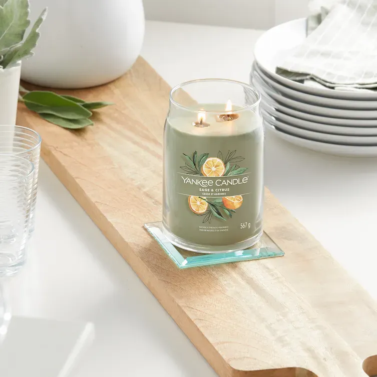 Yankee Candle Giara 567gr Sage & Citrus