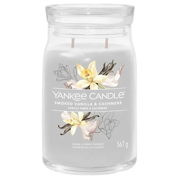 Yankee Candle Giara 567gr Smoked Vanilla & cashmere