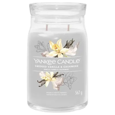 Yankee Candle Giara 567gr Smoked Vanilla & cashmere Yankee Candle Giara 567gr Smoked Vanilla & cashmere
