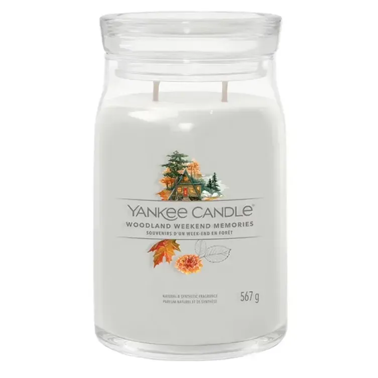 Yankee Candle Giara 567gr Woodland Weeekend Memories