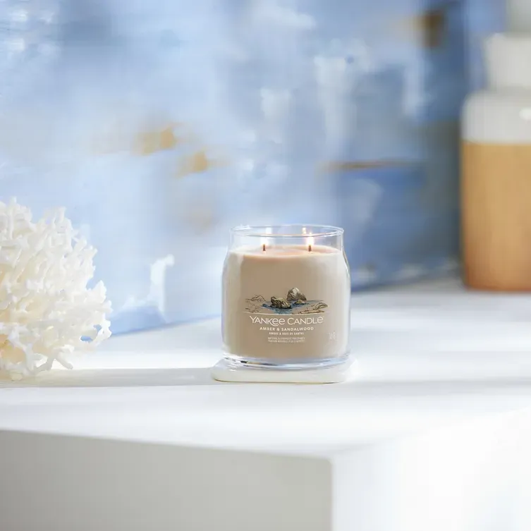 Yankee Candle Giara 368gr Amber & Sandalwood
