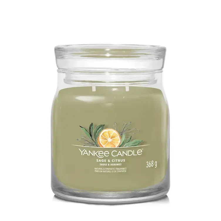 Yankee Candle Giara 368gr Sage & Citrus