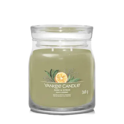 Yankee Candle Giara 368gr Sage & Citrus