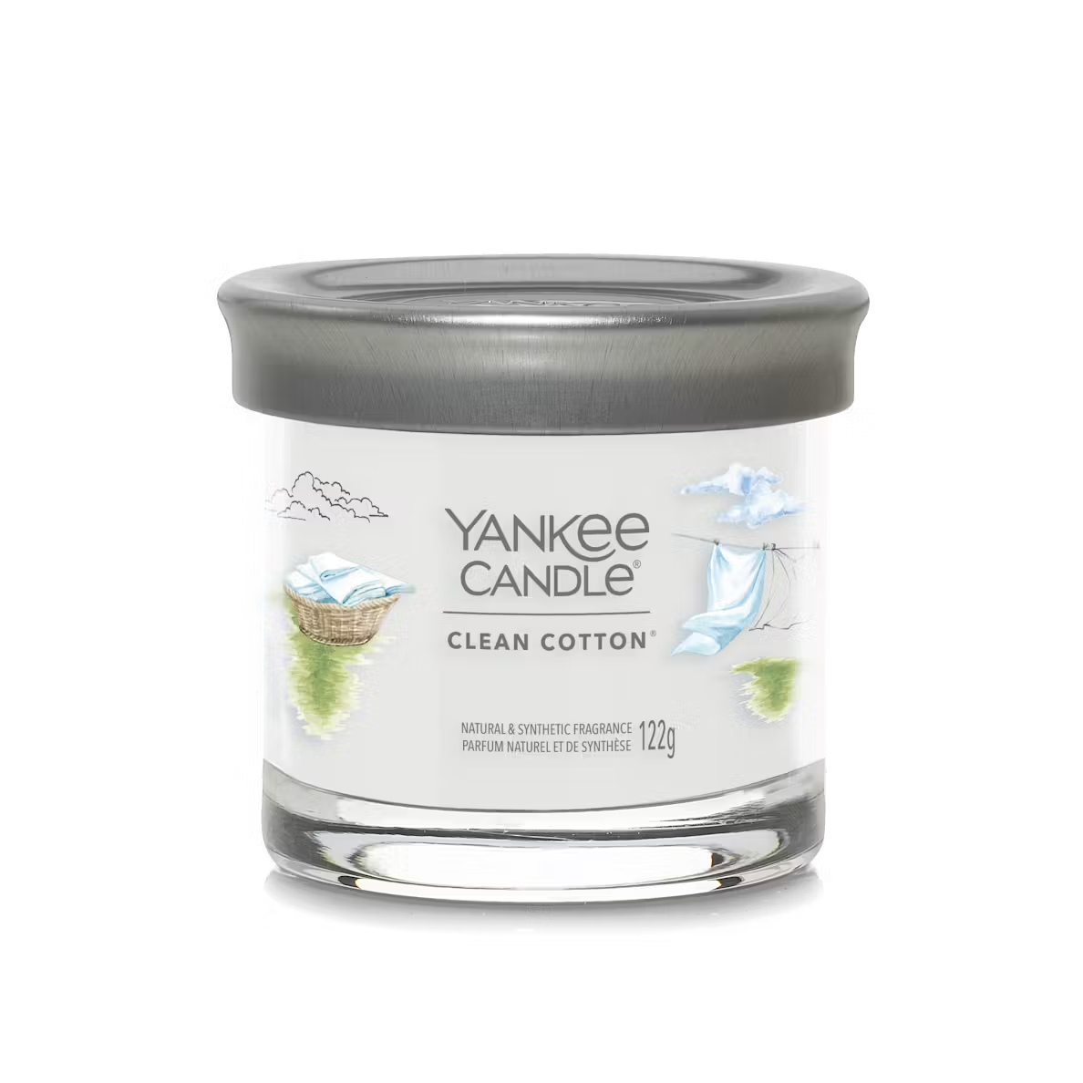Yankee Candle Candela tumbler 122gr Clean Cotton