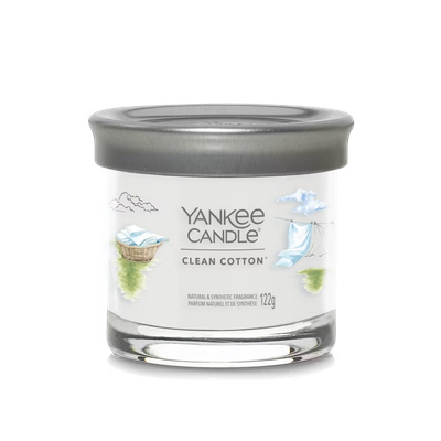 Yankee Candle Candela tumbler 122gr Clean Cotton